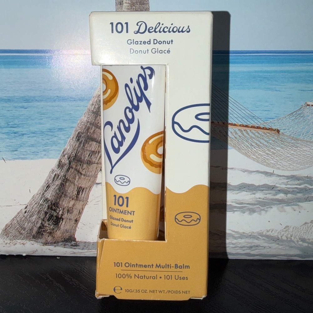 Lanolips 101 Ointment Multi-Balm Glazed Donut 10g Lip Treatment New in Box